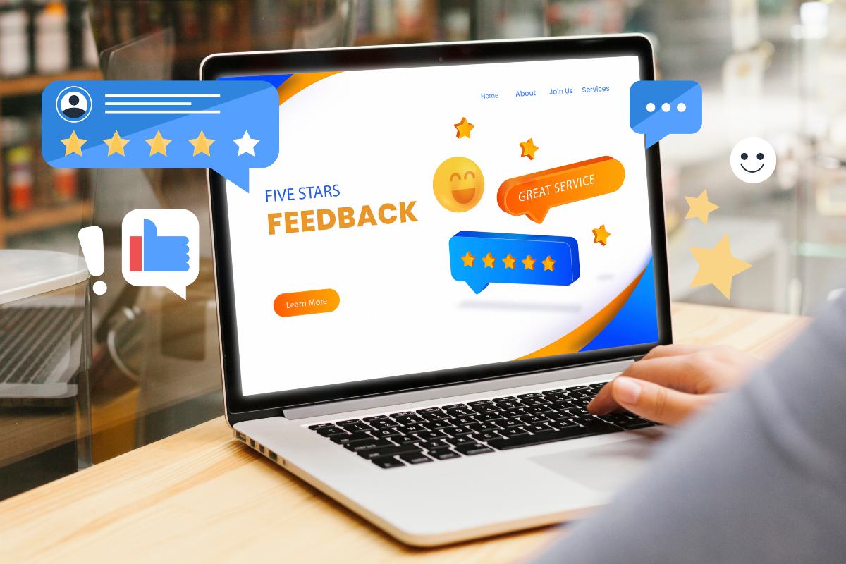 FeedbackMagazine website featuring informative articles, industry insights, and trending digital content